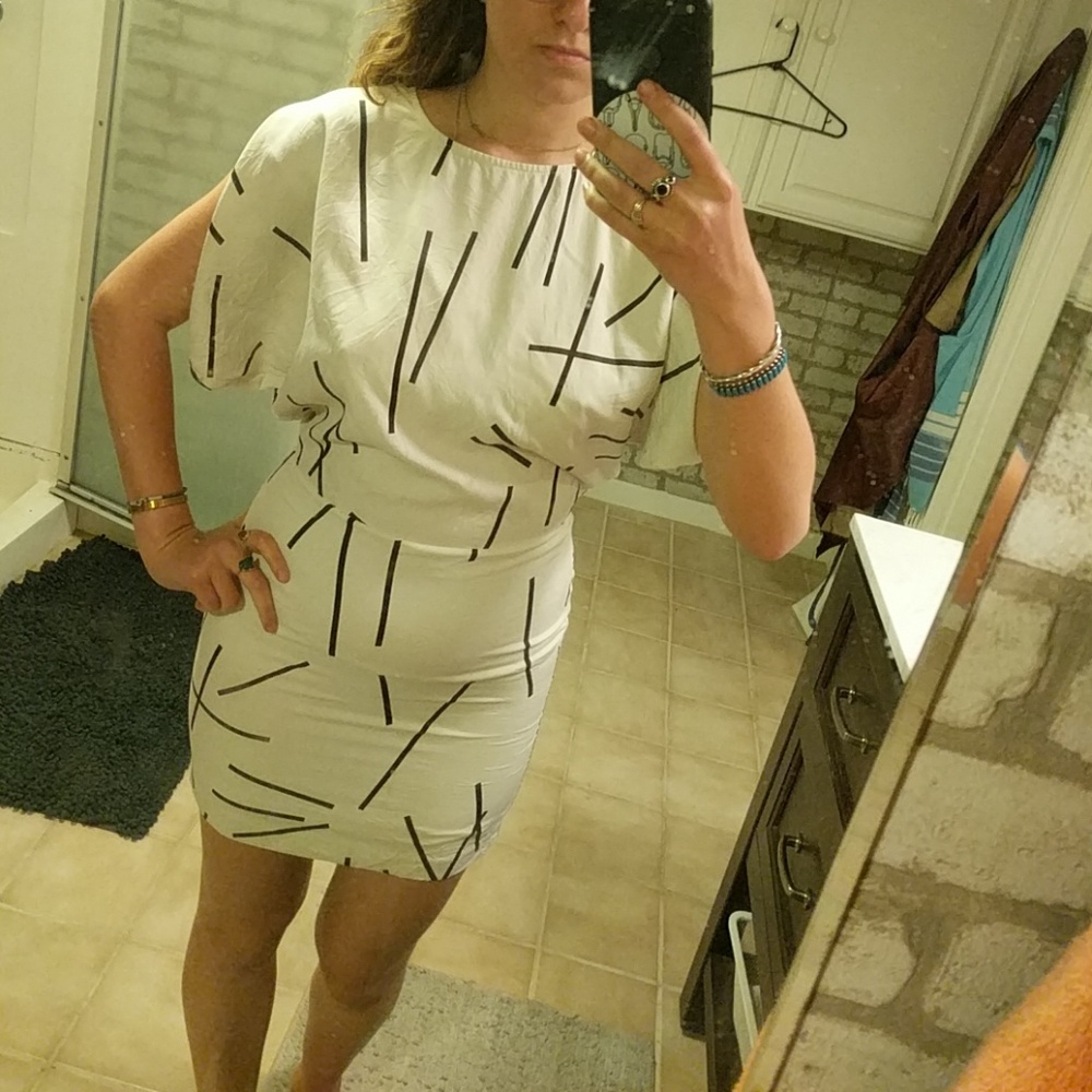 Super cut dolce vita silk dress